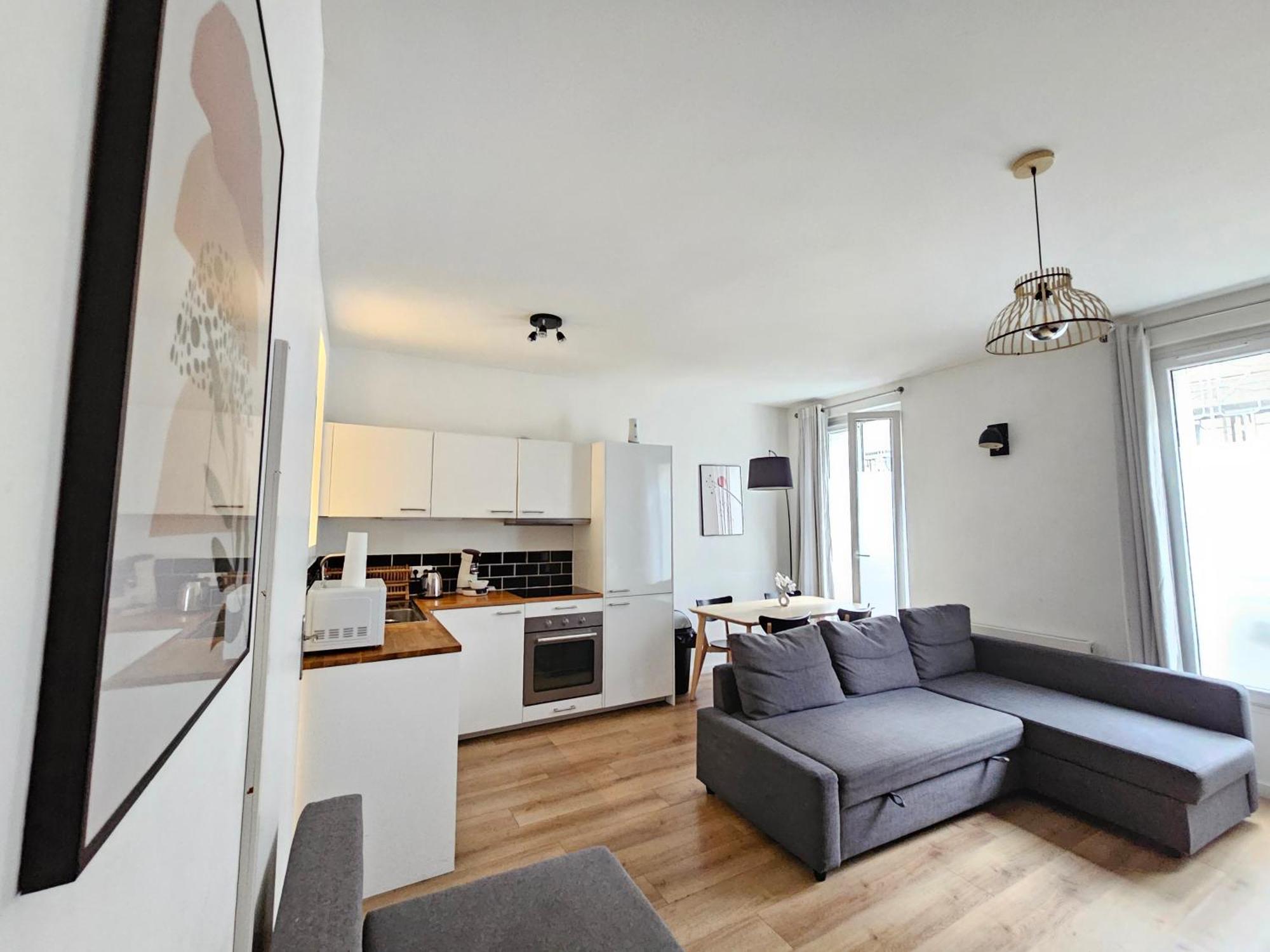 *Appartement Moderne/2 Minutes Du Metro* Saint-Ouen  Ngoại thất bức ảnh